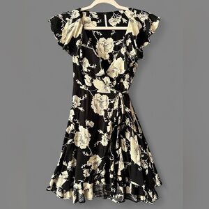 🖤 FREE PEOPLE 🖤 French Quarter mini wrap dress